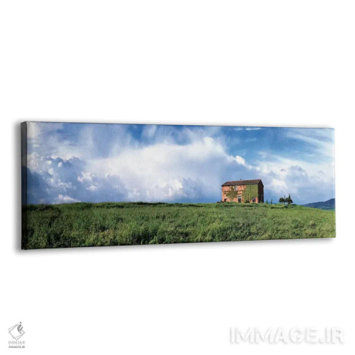تابلو دکوراتیو خانه روستایی توسکانی اثر شلی لیک - نمای پرسپکتیو محصول