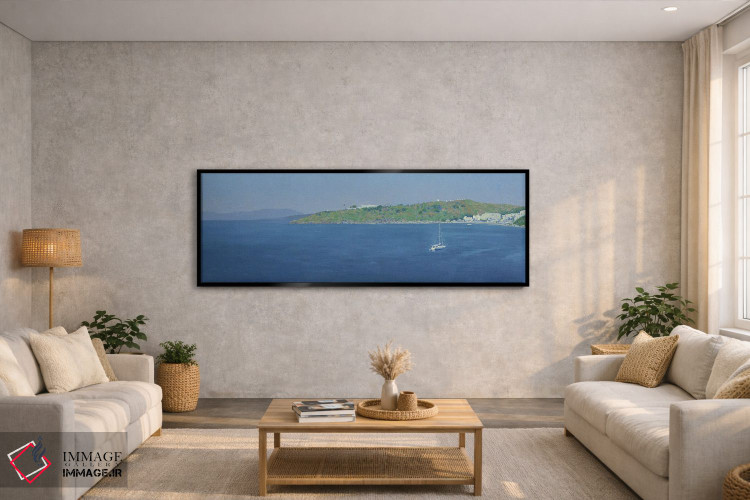 تابلو دکوراتیو بندر هالیکارناس اثر سایمون کوژین - D4B