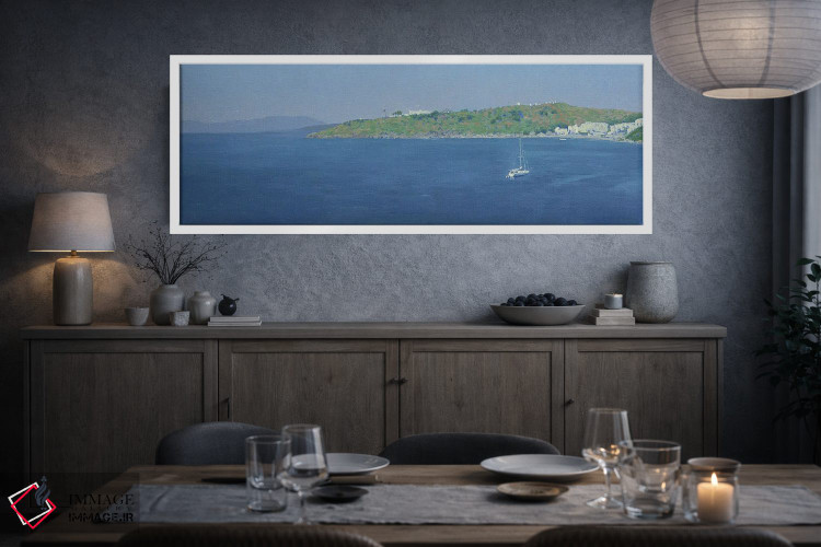 تابلو دکوراتیو بندر هالیکارناس اثر سایمون کوژین - D3W