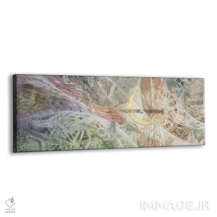 تابلو دکوراتیو همگرایی ۶ اثر استفانی لاو - نمای پرسپکتیو محصول