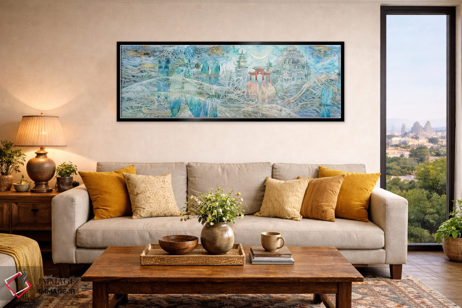 تابلو دکوراتیو آرمان ها اثر استفانی لاو - D5B