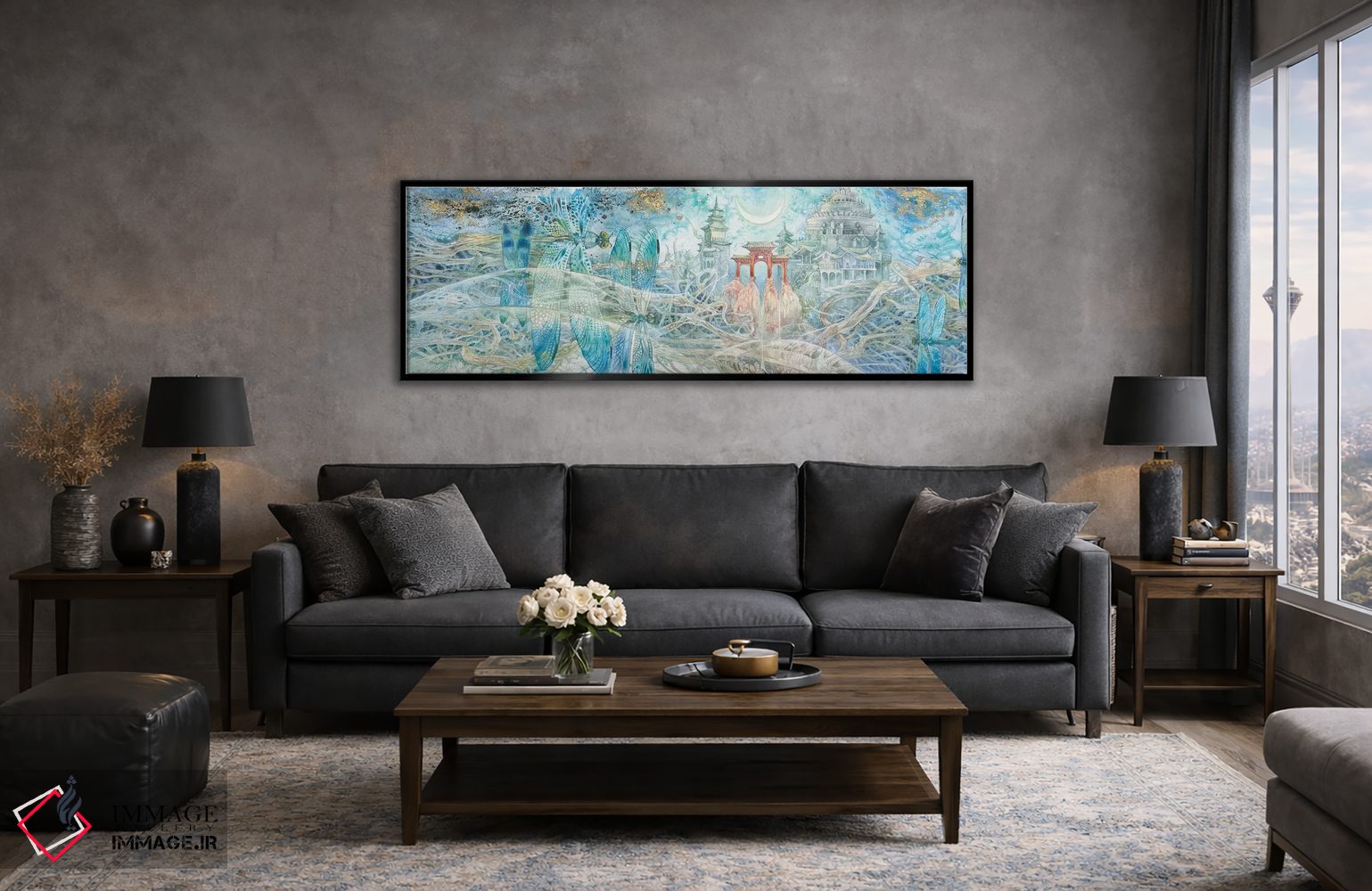 تابلو دکوراتیو آرمان ها اثر استفانی لاو - D4B