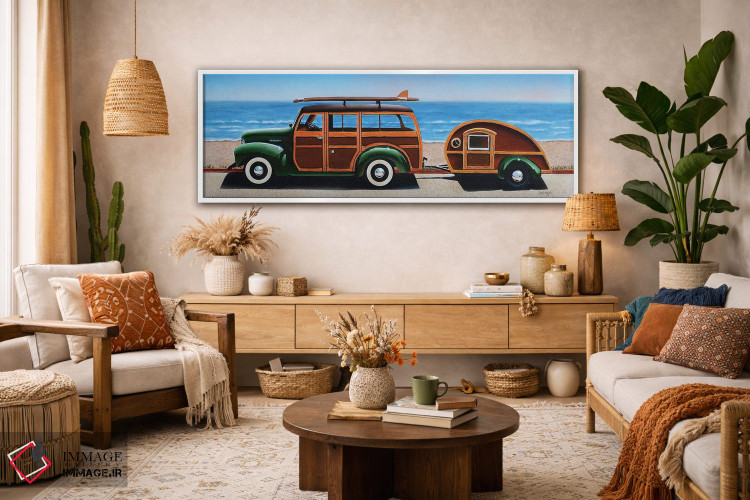 تابلو دکوراتیو وودی اثر جان سالوتزو - D1W