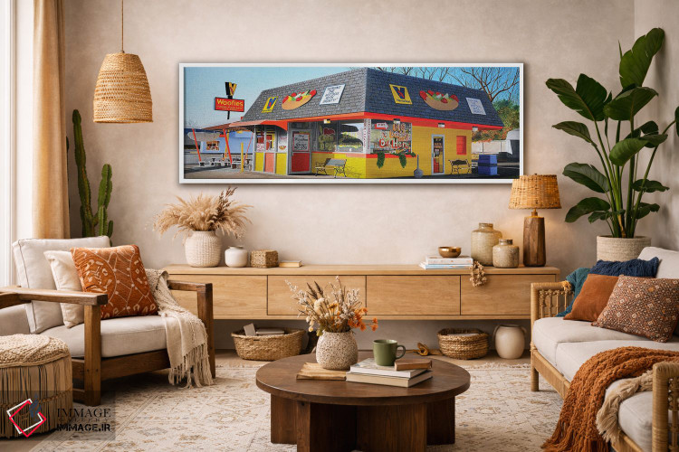 تابلو دکوراتیو ووفی ها اثر جان سالوتزو - D2W