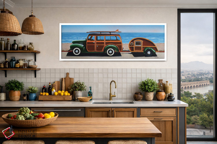 تابلو دکوراتیو وودی اثر جان سالوتزو - D2W