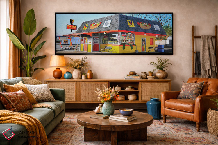 تابلو دکوراتیو ووفی ها اثر جان سالوتزو - D3B