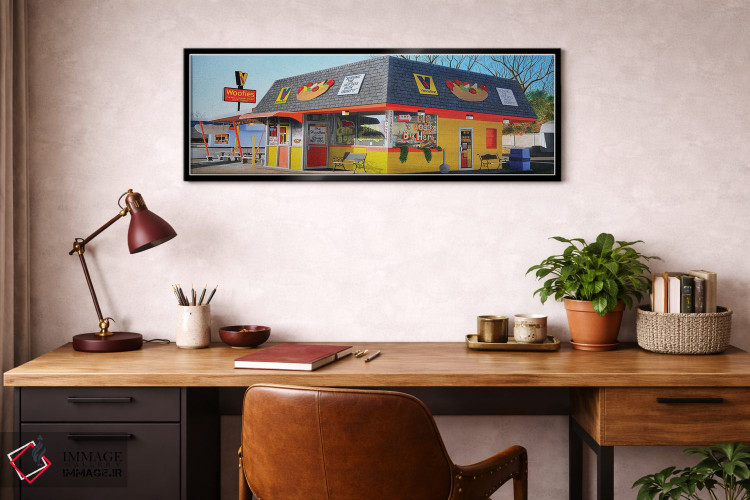 تابلو دکوراتیو ووفی ها اثر جان سالوتزو - D4B