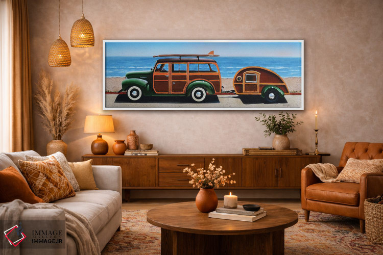 تابلو دکوراتیو وودی اثر جان سالوتزو - D3W