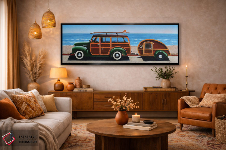 تابلو دکوراتیو وودی اثر جان سالوتزو - D4B