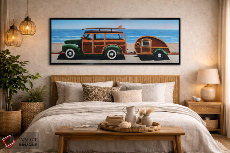 تابلو دکوراتیو وودی اثر جان سالوتزو - D5B