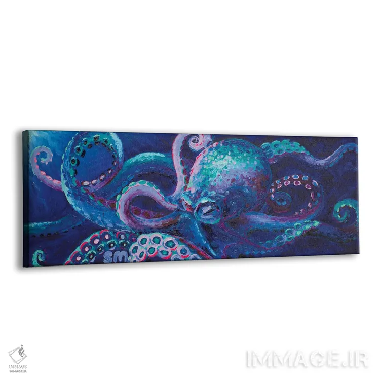 تابلو دکوراتیو شاخک ها اثر سیمونه ماژتیچ - نمای پرسپکتیو محصول