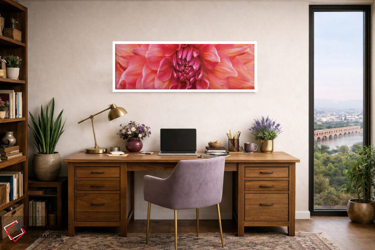 تابلو دکوراتیو دالیای بی نقص اثر سوزان میشال - D1W