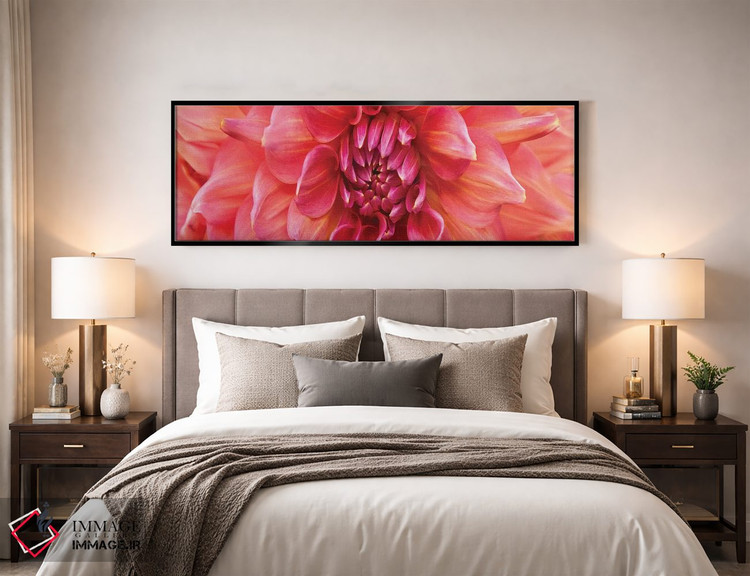 تابلو دکوراتیو دالیای بی نقص اثر سوزان میشال - D5B