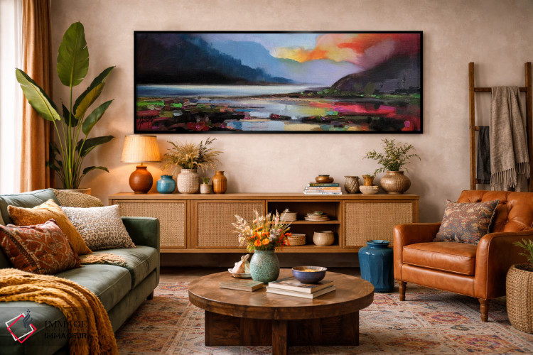 تابلو انتزاعی نور اثیری اثر اسکات نیسمیت - D4B