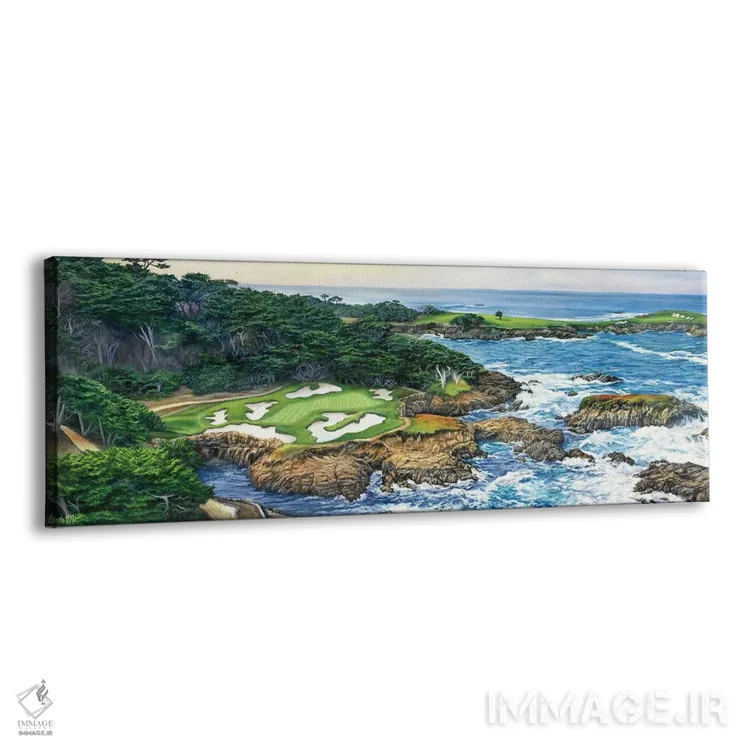 تابلو مدرن چالشی باشکوه اثر استف موراکا - نمای پرسپکتیو محصول