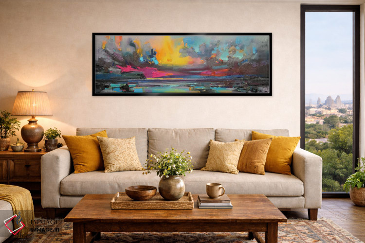 تابلو انتزاعی اسکای اثر اسکات نیسمیت - D6B