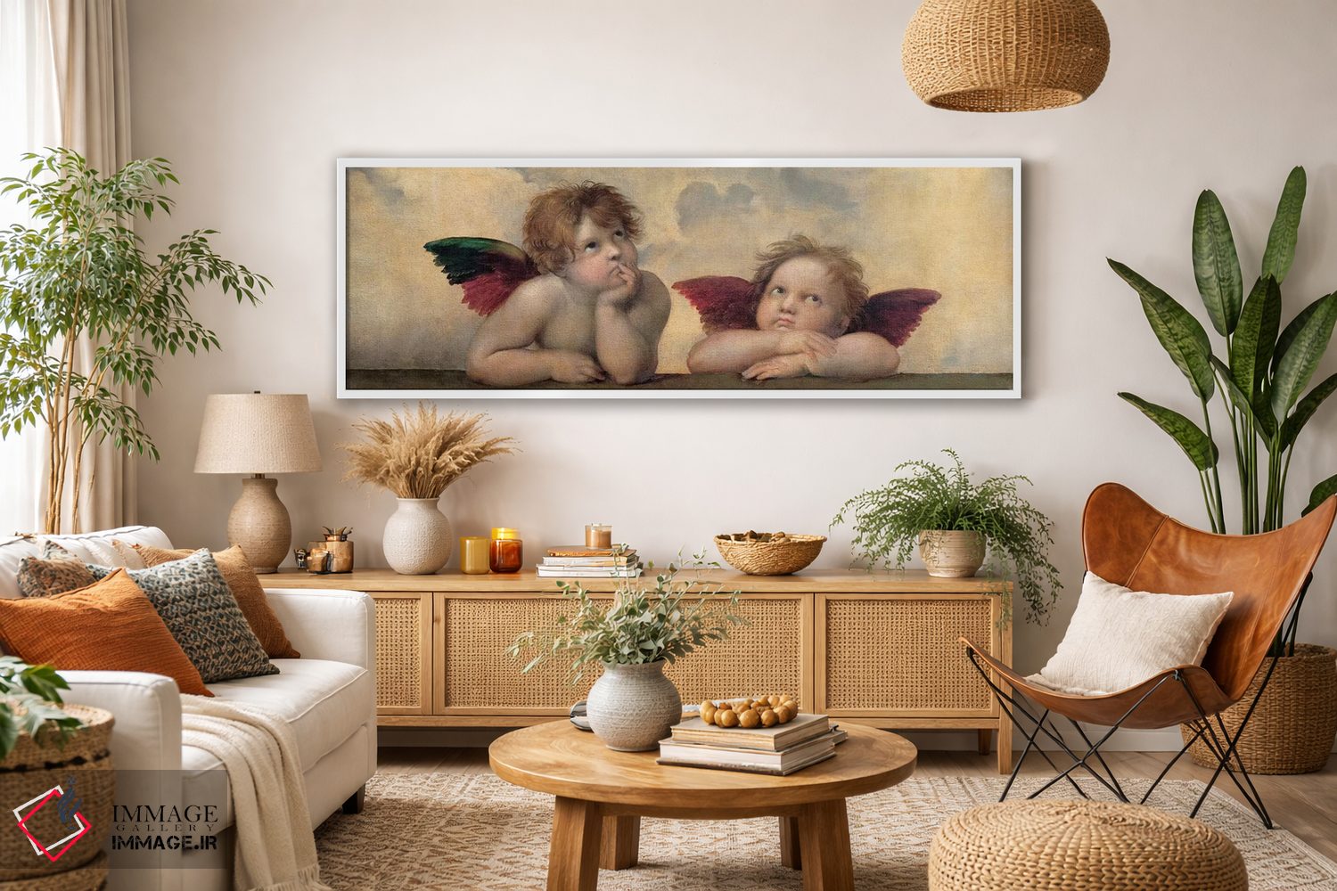 تابلو دکوراتیو فرشتگان اثر رافائل - D3W