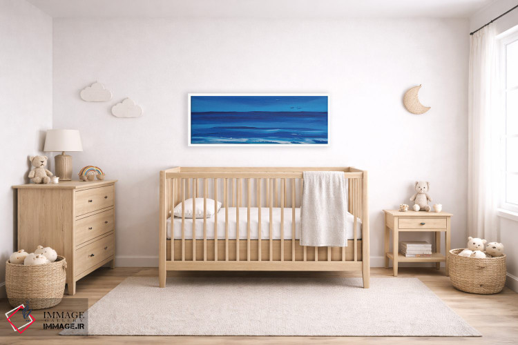 تابلو انتزاعی صدای دریا اثر سوفیا کوهن - D5W