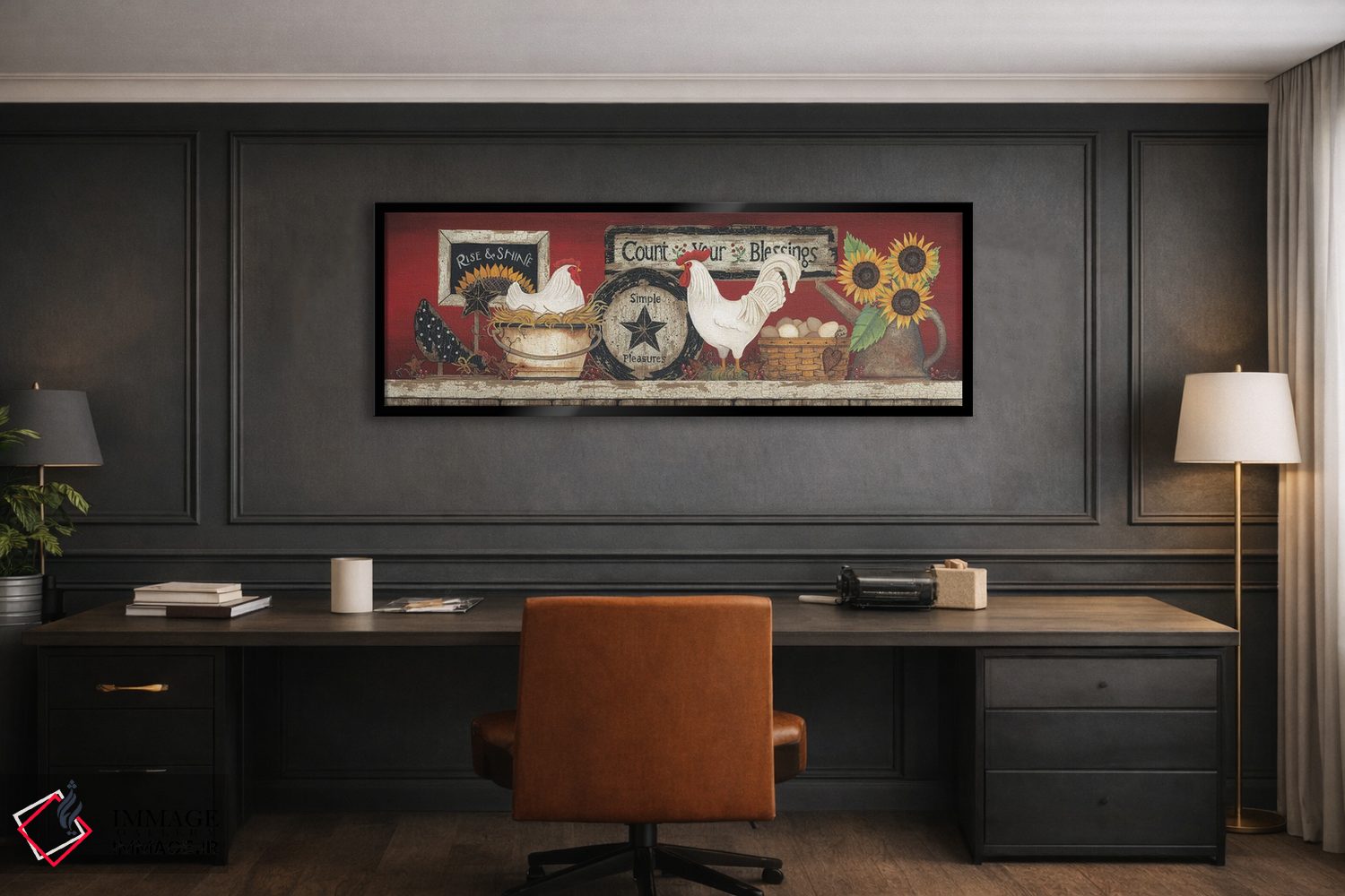 تابلو دکوراتیو برخیز و بدرخش اثر لیندا اسپایوی - D2B