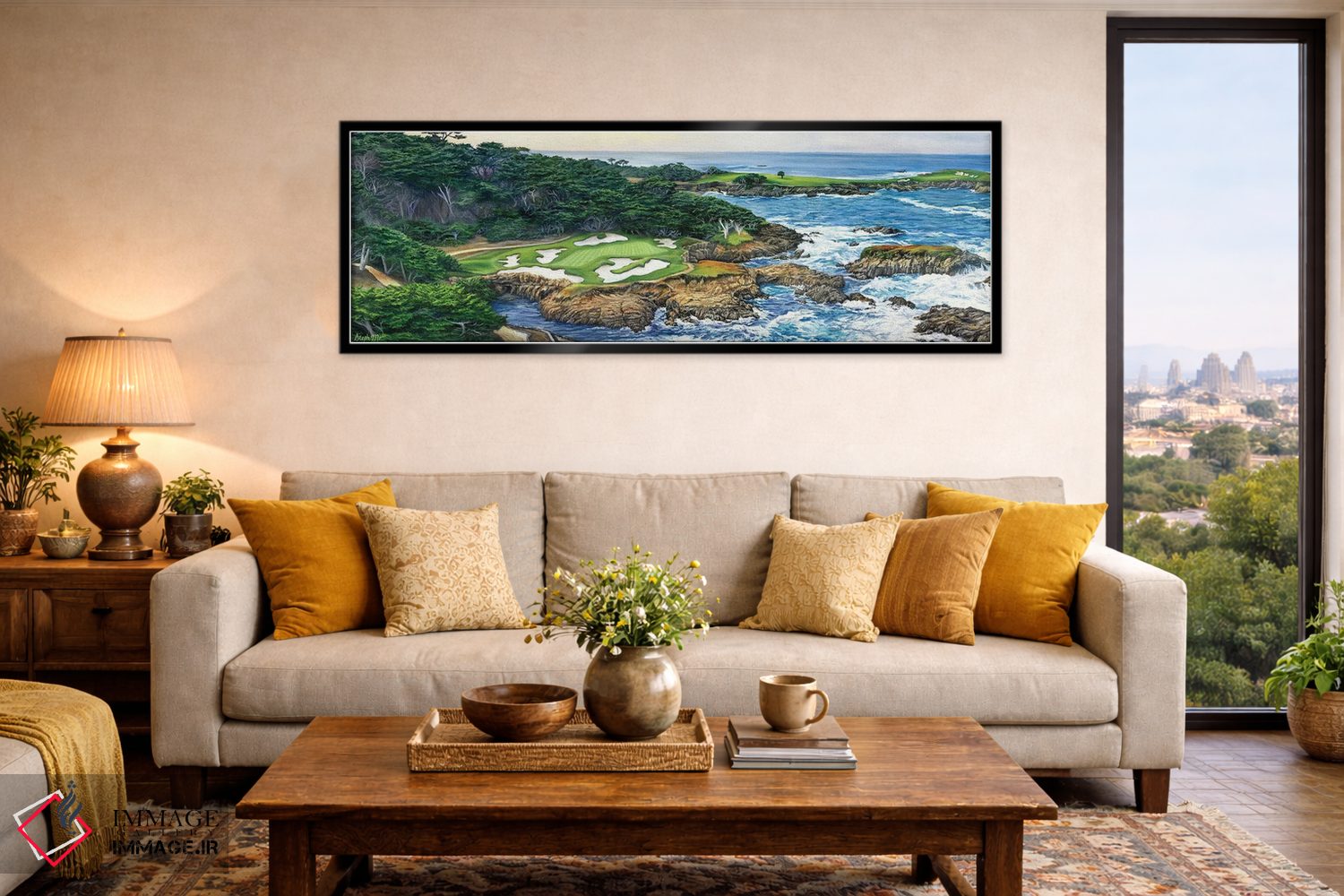 تابلو مدرن چالشی باشکوه اثر استف موراکا - D6B