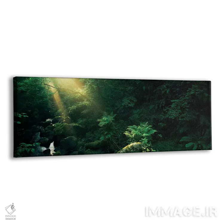 تابلو دکوراتیو قرص های ایرلندی اثر استفان هفل - نمای پرسپکتیو محصول