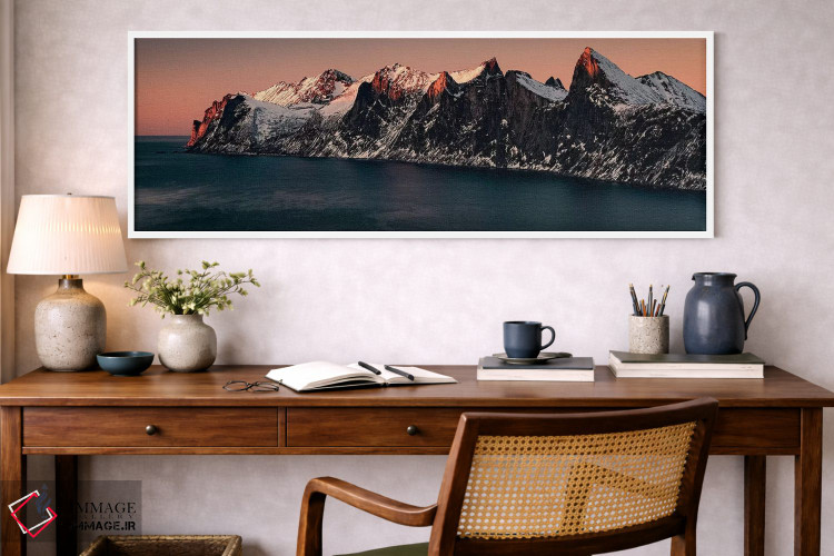 تابلو دکوراتیو لبه درخشان اثر استفان هفل - D1W