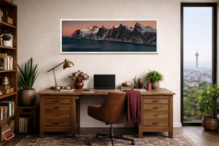 تابلو دکوراتیو لبه درخشان اثر استفان هفل - D2W