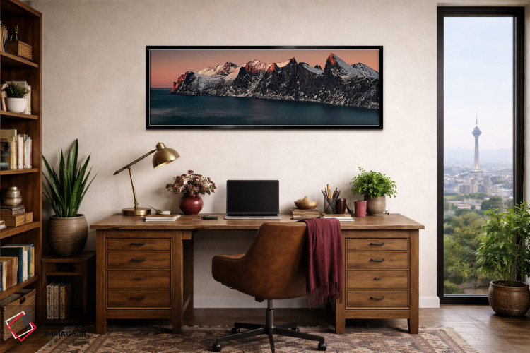 تابلو دکوراتیو لبه درخشان اثر استفان هفل - D3B