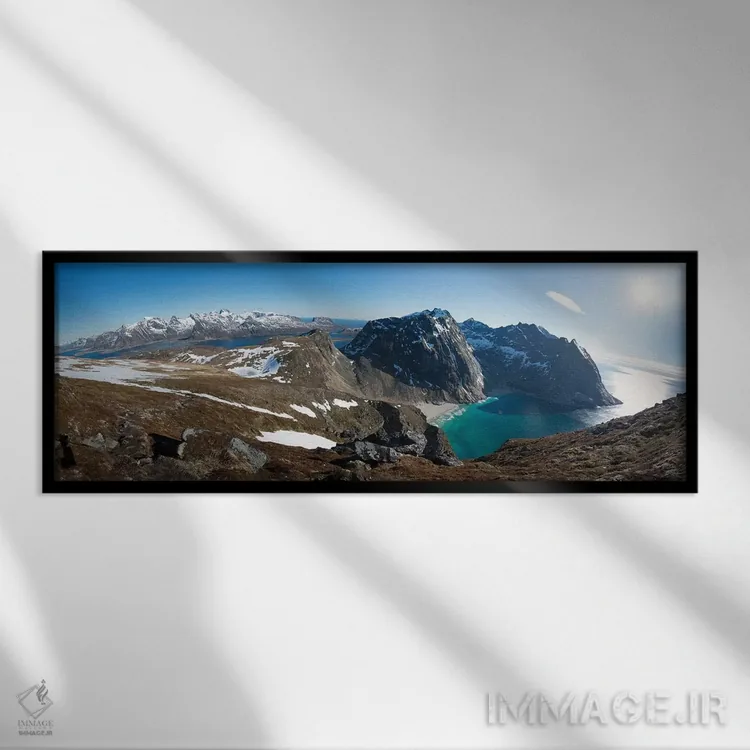 تابلو دکوراتیو کوالویکا اثر آندریاس استریدسبرگ - نمای قابدار مشکی