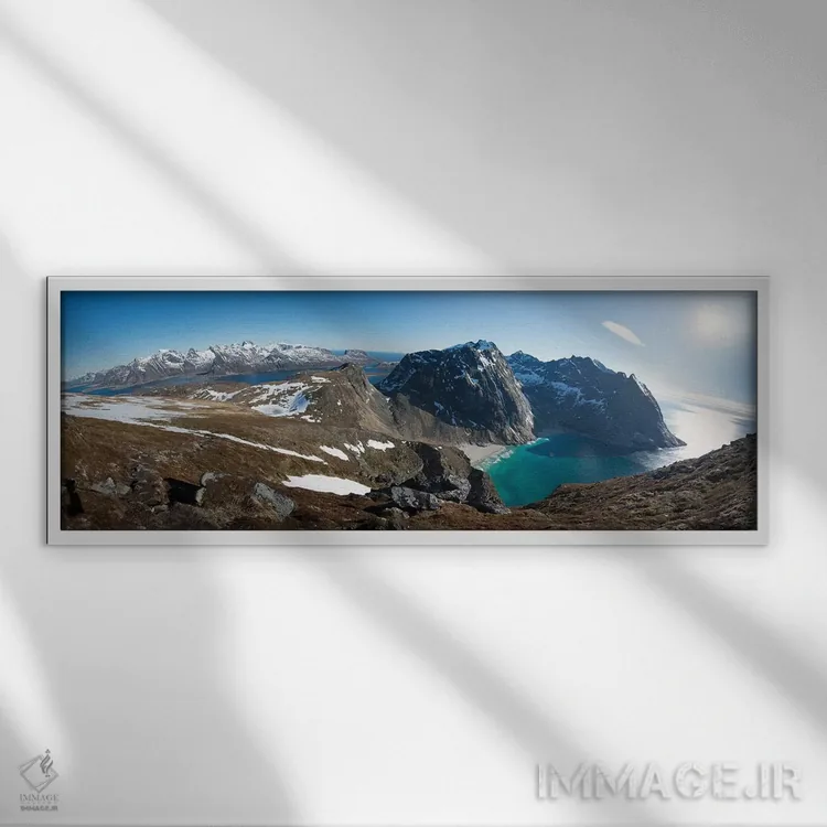 تابلو دکوراتیو کوالویکا اثر آندریاس استریدسبرگ - نمای قابدار سفید