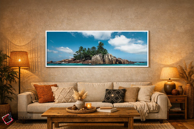 تابلو دکوراتیو جزیره گنج اثر استفان هفل - D5W