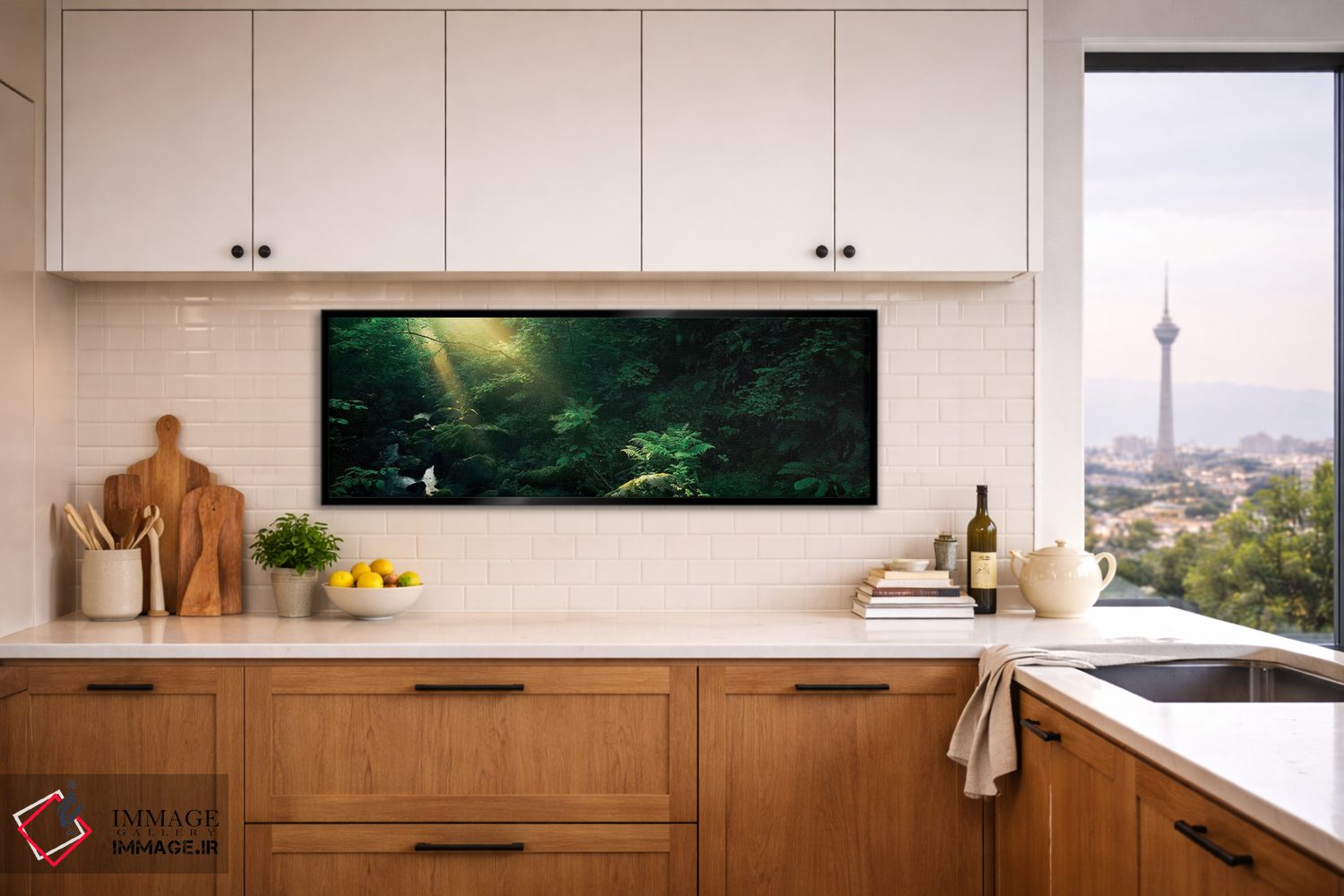 تابلو دکوراتیو قرص های ایرلندی اثر استفان هفل - D5B