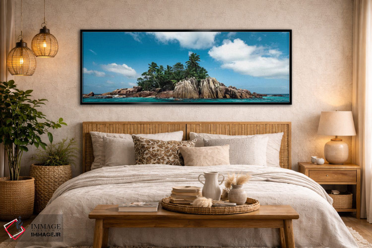 تابلو دکوراتیو جزیره گنج اثر استفان هفل - D6B