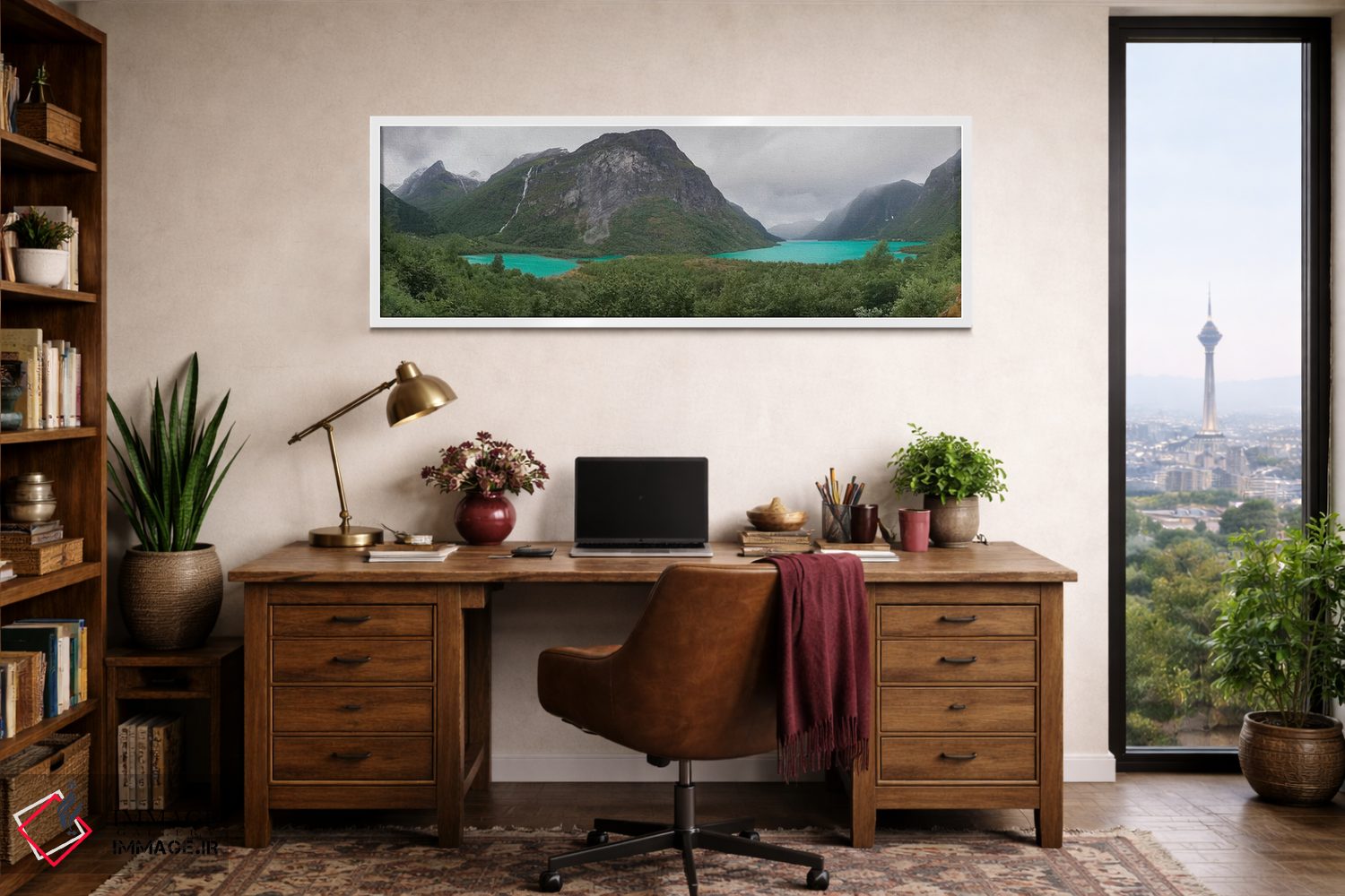 تابلو دکوراتیو لووانت اثر آندریاس استریدسبرگ - D1W