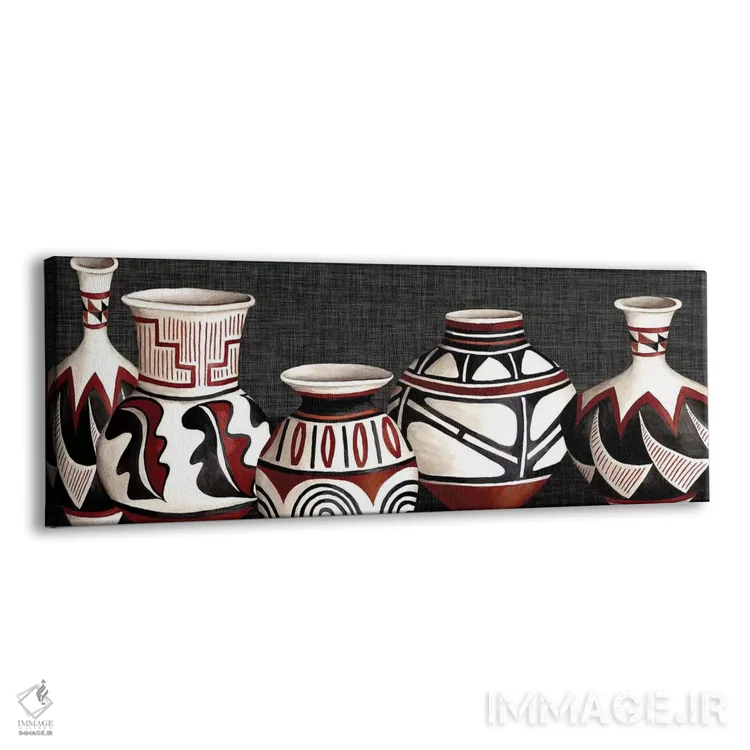 تابلو دکوراتیو سفال مکزیکی اثر استودیو دبلیو - نمای پرسپکتیو محصول