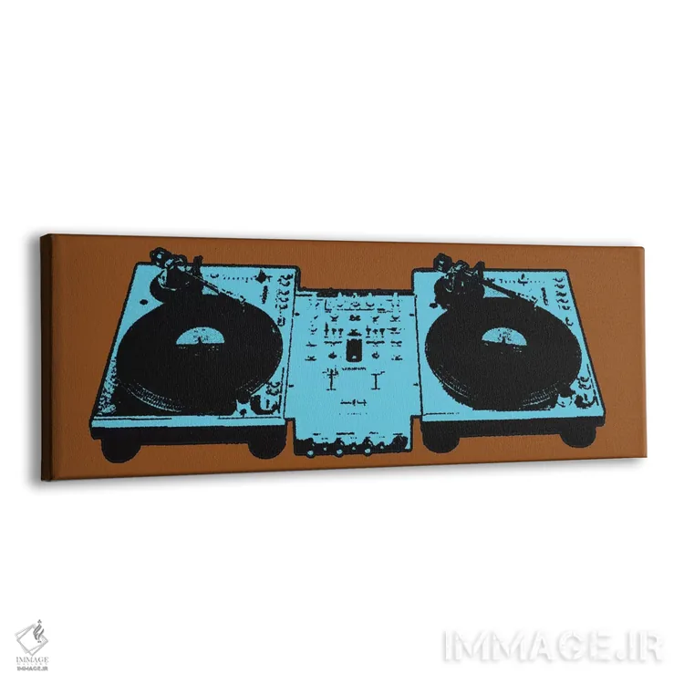 تابلو دکوراتیو تابوت اثر استیز - نمای پرسپکتیو محصول