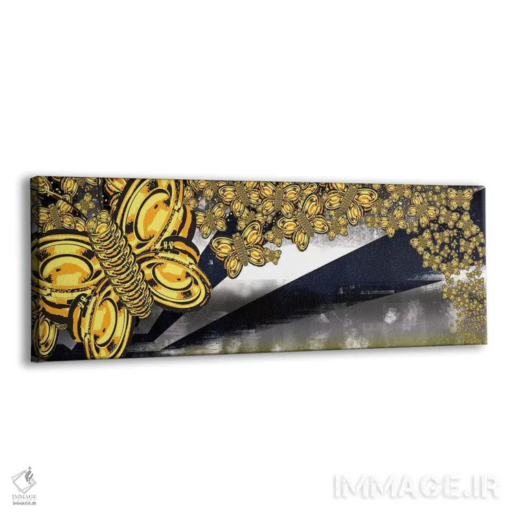 تابلو دکوراتیو صدای سکوت II اثر استیز - نمای پرسپکتیو محصول