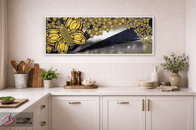 تابلو دکوراتیو صدای سکوت II اثر استیز - D1W