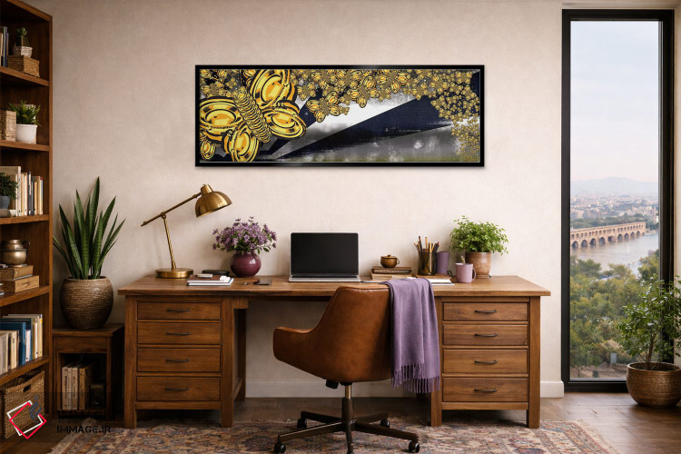 تابلو دکوراتیو صدای سکوت II اثر استیز - D4B