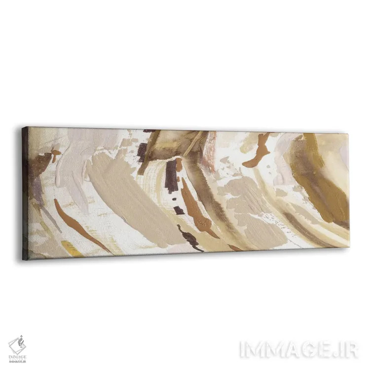 تابلو انتزاعی مسیر بیابانی اثر سوزان جیـل - نمای پرسپکتیو محصول