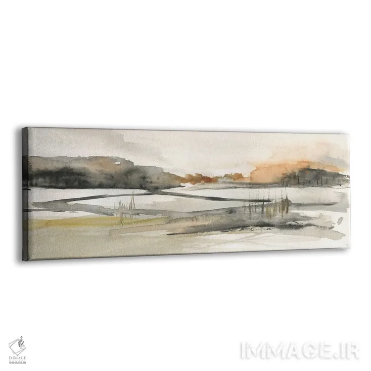 تابلو انتزاعی پاکسازی ترن وود اثر سوزان جیـل - نمای پرسپکتیو محصول