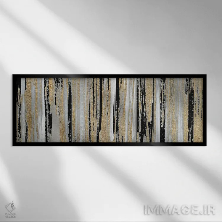 تابلو دکوراتیو آلدر اثر سوزان جیـل - نمای قابدار مشکی