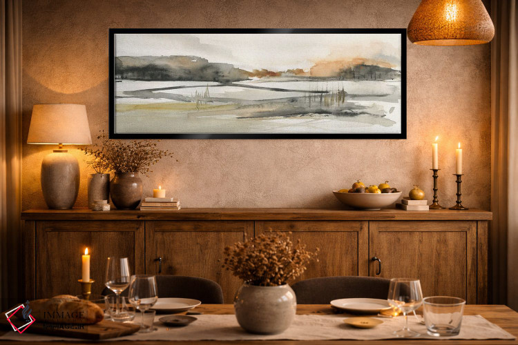 تابلو انتزاعی پاکسازی ترن وود اثر سوزان جیـل - D2B