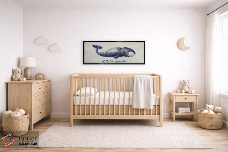 تابلو دکوراتیو بگذار دریا تو را آزاد کند اثر سوزان جیـل - D5B