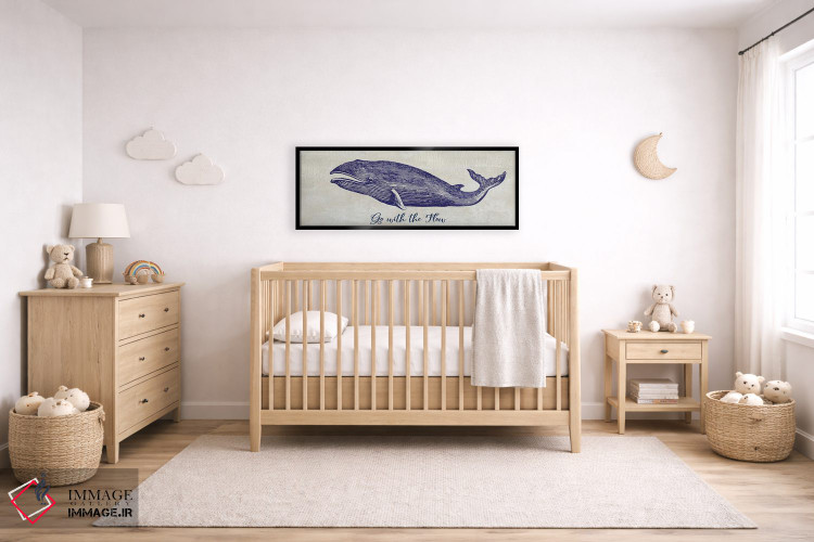 تابلو دکوراتیو با جریان همراه شو اثر سوزان جیـل - D5B