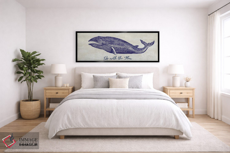 تابلو دکوراتیو با جریان همراه شو اثر سوزان جیـل - D6B