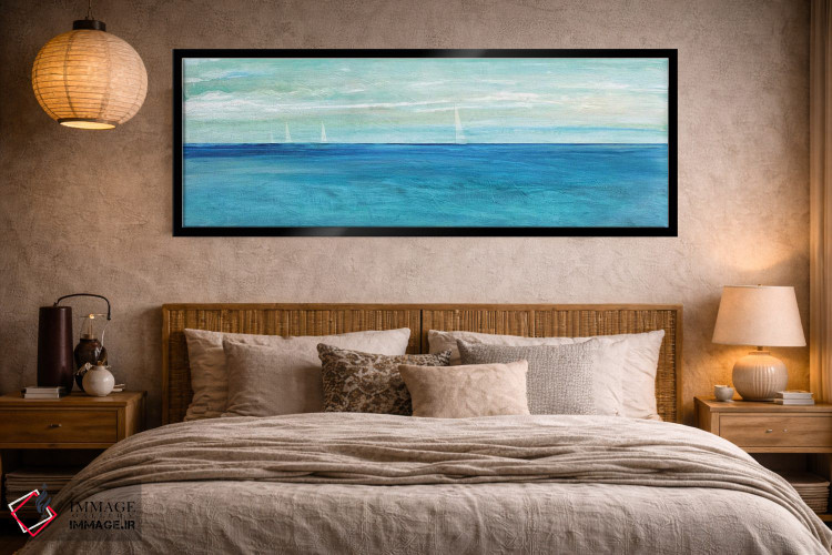 تابلو دکوراتیو سنت مارتن اثر سوزان جیـل - D5B