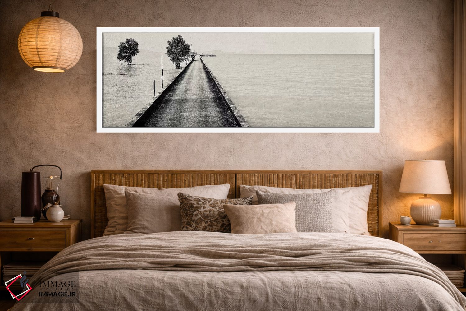 تابلو دکوراتیو اسکله پوکت اثر سوزان ویزواری - D3W