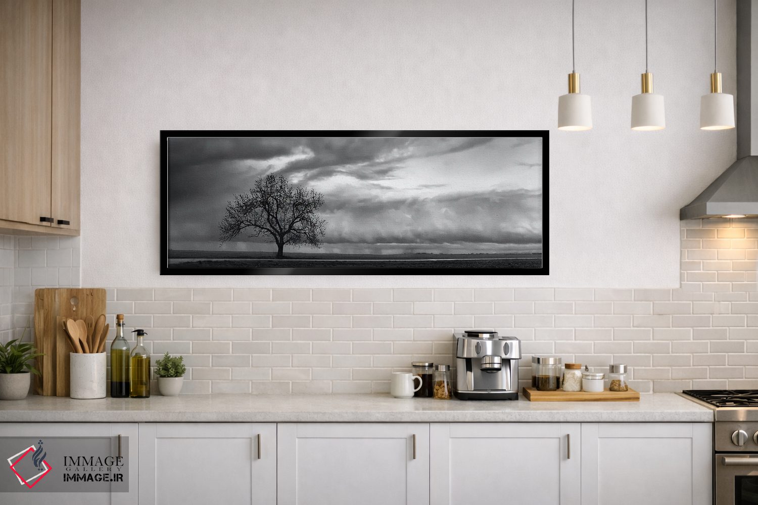 تابلو دکوراتیو ورود جبهه هواشناسی اثر استیو تول - D2B