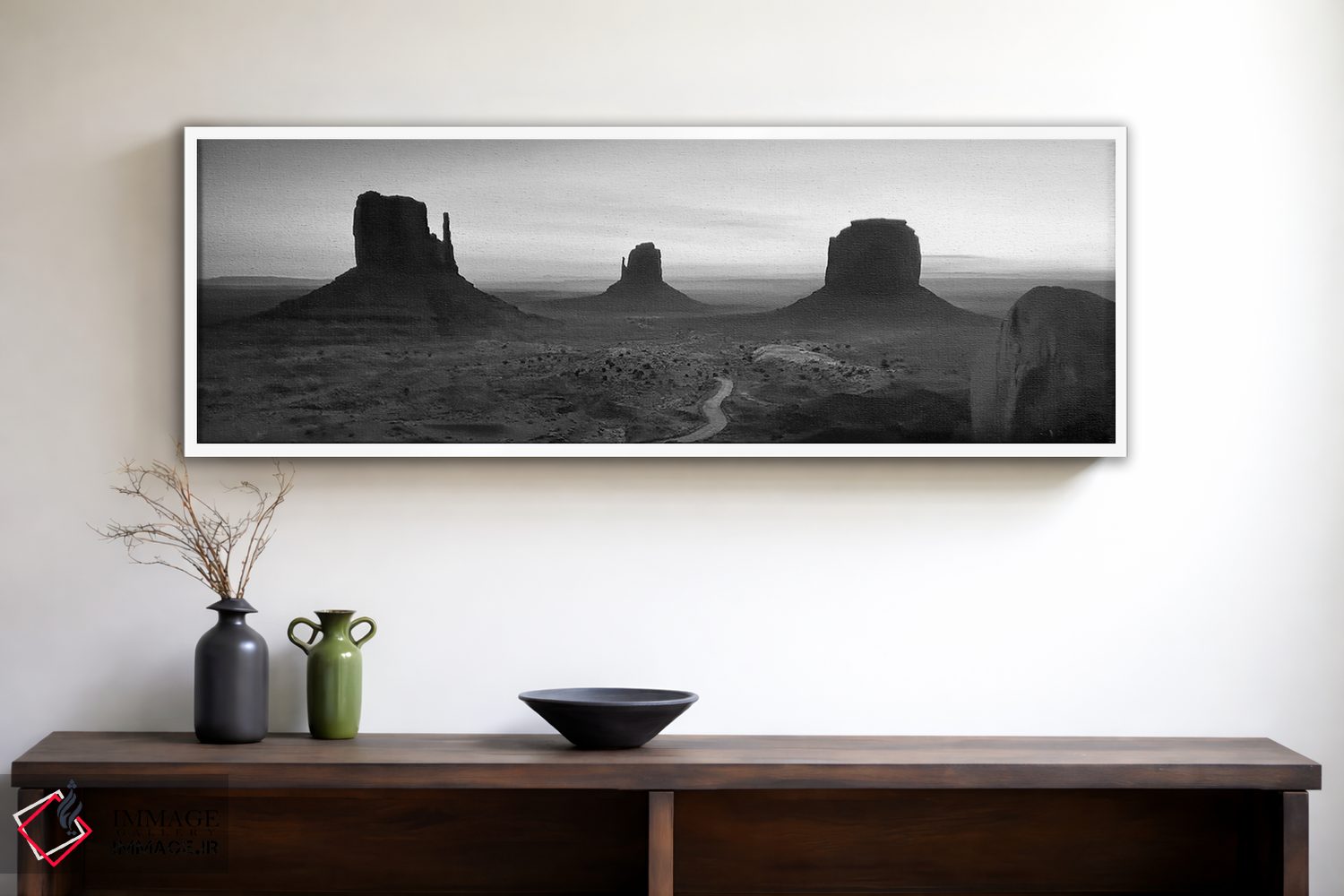 تابلو دکوراتیو صبح در دره مانیومنت اثر استیو تول - D1W